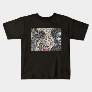 Ganesha and Buddha Kids T-Shirt